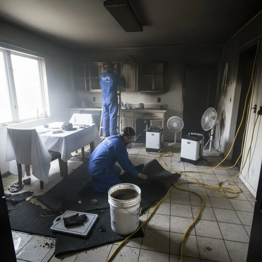 Fire Damage Restoration in Rancho Cucamonga, CA